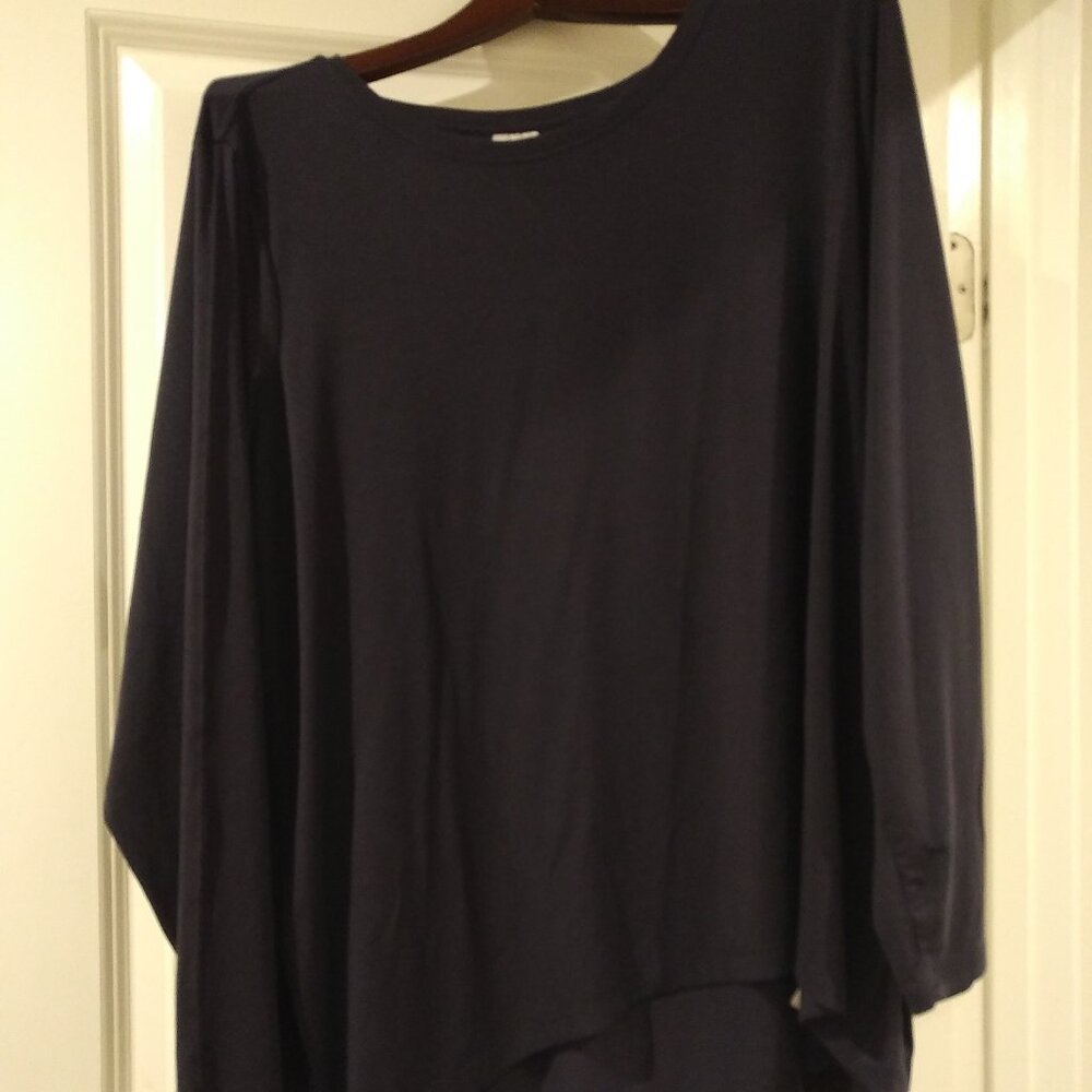 Athleta Move With Ease Top - Blue - Worn Once - Long Sleeves